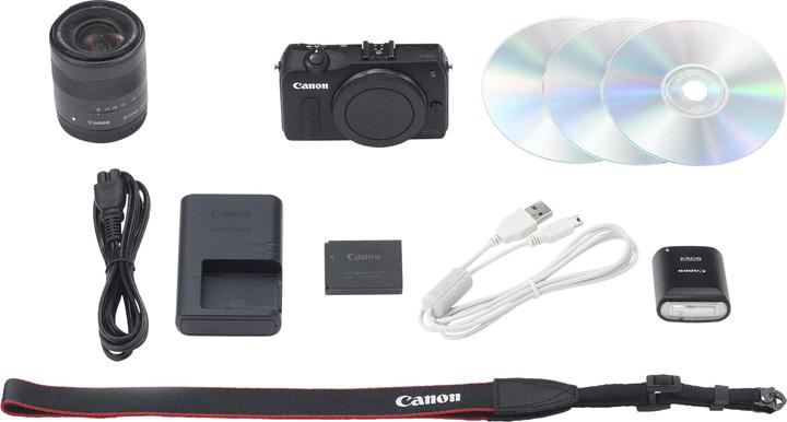 Actual product image Canon EOS-M Kit (18 Mpx, APS-C / DX)