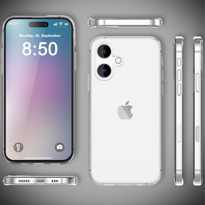 Immagine prodotto Nalia Copertura trasparente a 360 gradi (Apple iPhone 16)
