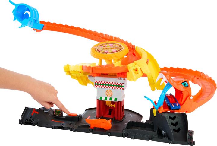 Productafbeelding Hot Wheels City Cobra Slam Pizza-aanval