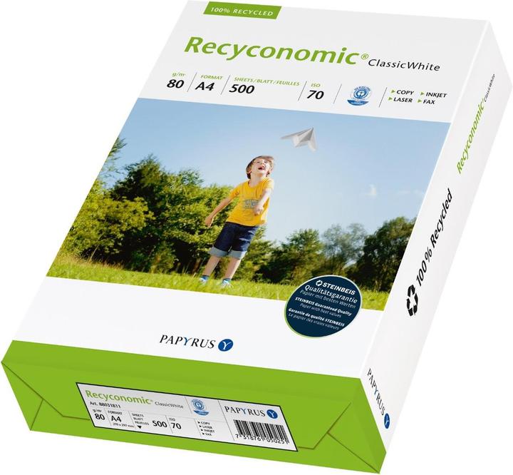Immagine prodotto Papyrus Recyconomic (80 g/m², 500 x, A4)