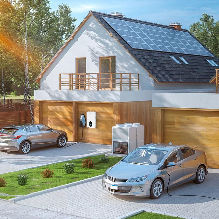 Produktbild Revolt LiFePO4-Akku zur Wandmontage, BMS, 48 V, 4,8 kWh