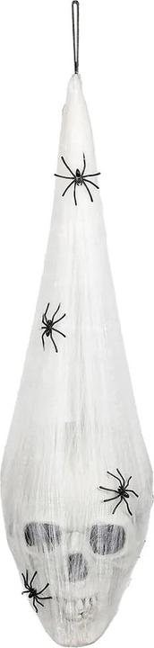 Image du produit Boland Tissu d'araignée avec crâne et lumière 60cm