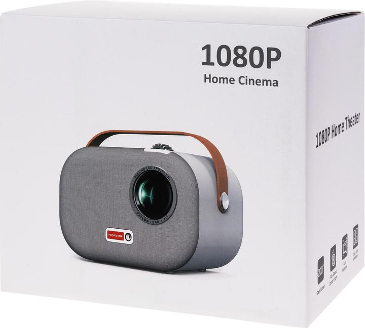 Actual product image FTM Projektor Mini, ANSI-Lumen: 200 lm, Auflösung: 1920 x (Full HD, 200 lm)