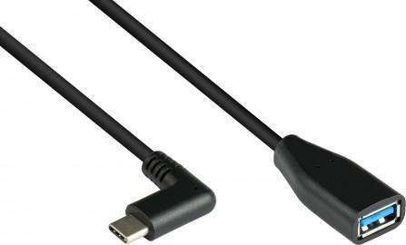 Produktbild Good Connections Alcasa 2811-OTGW. Kabellänge: 0,1 m, Anschluss 1: USB C, Anschluss 2: USB A, USB-Version: USB 3.2... (0.10 m, USB 3.2 Gen 1)