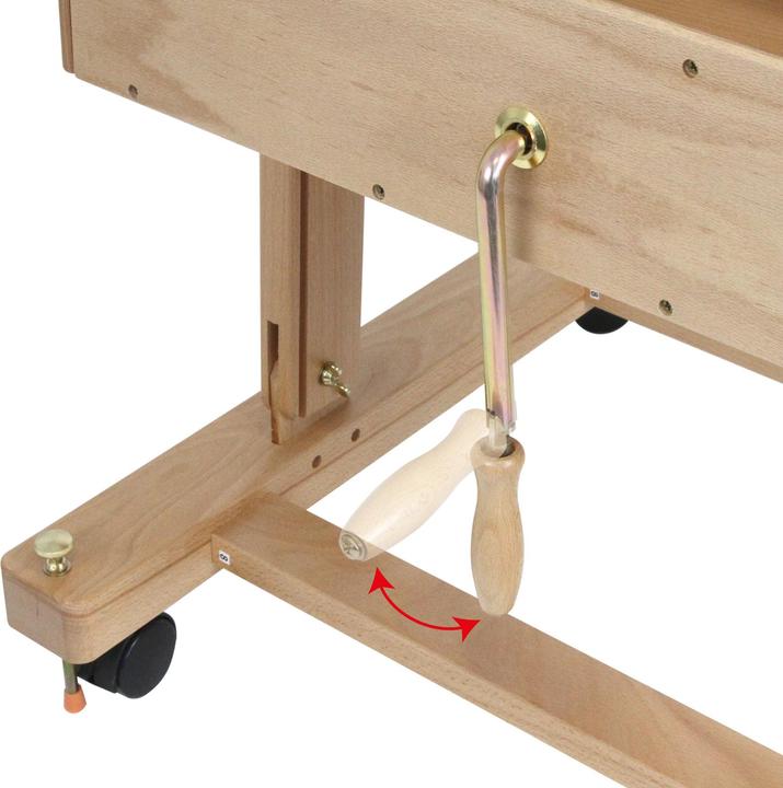 Produktbild Paintersisters Kurbelstaffelei Atelierstaffelei