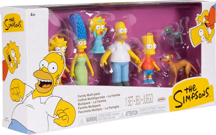 Produktbild Jakks Pacific Simpsons Minifiguren 7er-Pack 6 cm