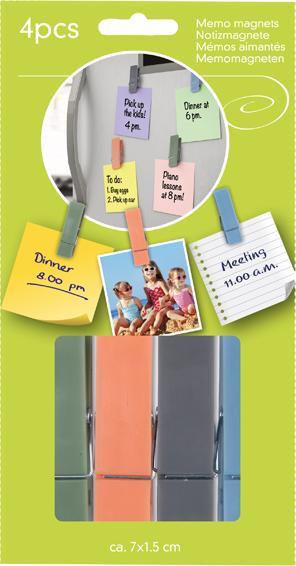 Produktbild Edco Memo Magnet (4 x)