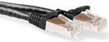 Actual product image Black 7 meter LSZH SFTP CAT6A patch cable snagless with RJ45 connectors (S/FTP, CAT6a, 7 m)