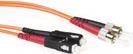 Immagine prodotto 30 metri LSZH Multimode 62.5/125 OM1 cavo patch in fibra duplex con connettori ST e SC (30 m)