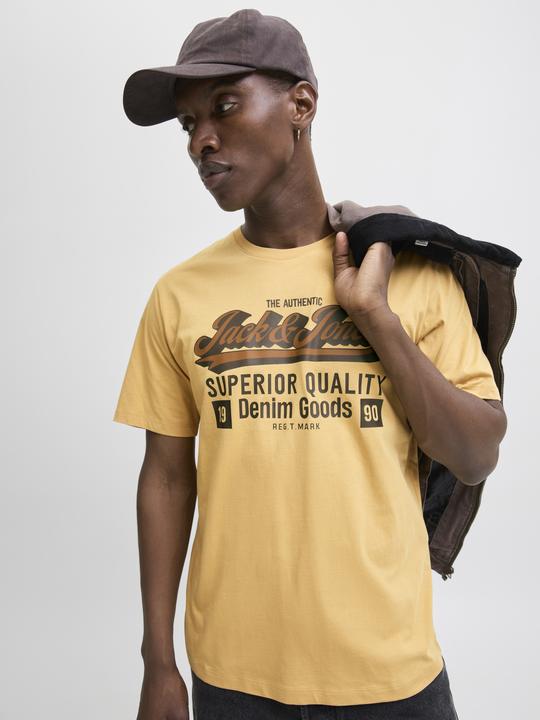 Image du produit Jack & Jones Jjelogo Tee Ss O-Neck 2 Col Aw25 Sn (S)