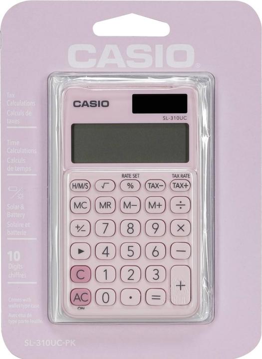 Image du produit Casio Sl-310uc (Cellules solaires, Piles)