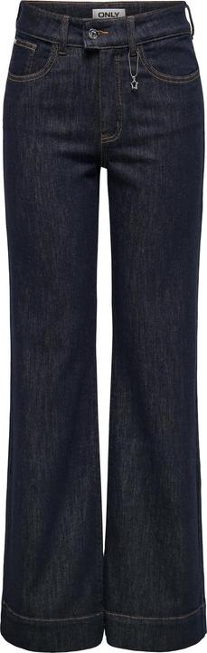 Only ONLJUICY Hohe Taille Weiter Beinschnitt Jeans Jeans mit weitem Bein (W27/L32)