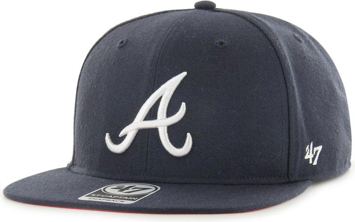 47 Brand Captain Snapback Cap - Sure Shot Atlanta Braves