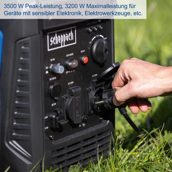 Actual product image Scheppach SG3500i (3500 W, 6.30 l)