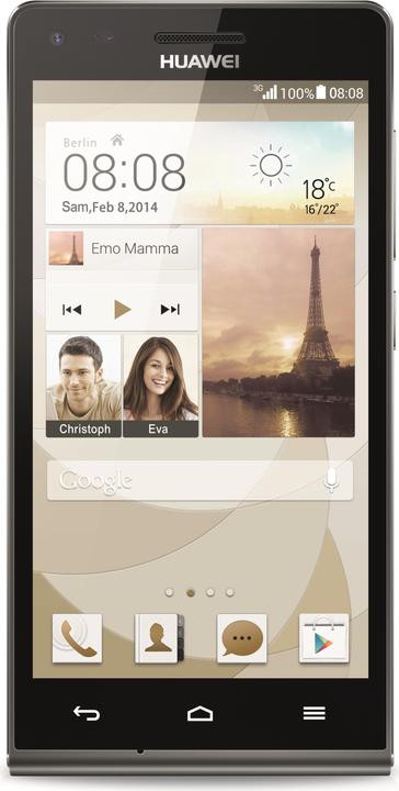 Actual product image Huawei Ascend G6 (4 GB, Black, 4.50", Single SIM, 8 Mpx, 3G)