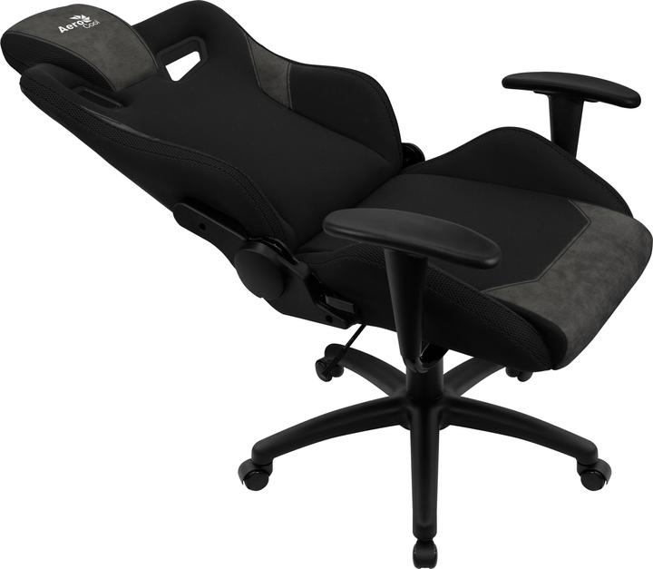 Actual product image AeroCool COUNT AeroSuede Universal Gaming Chair Black