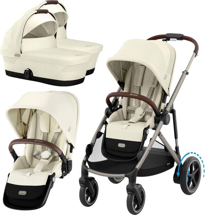 Produktbild Cybex eGazelle S Set Zwillinge