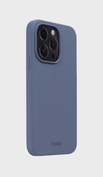 Actual product image Holdit Back Cover Silicone iPhone 14 Pro Max Blue (Apple iPhone 14 Pro Max)