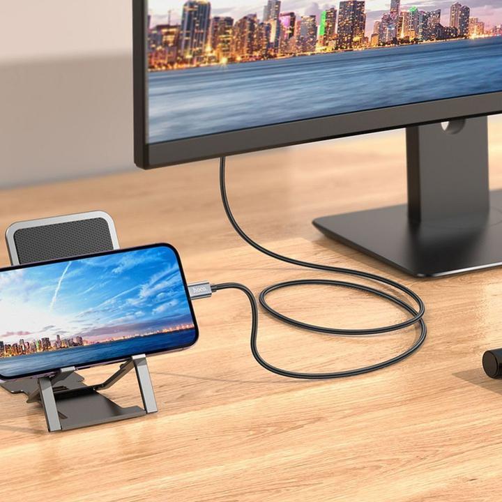 Produktbild Hoco Lightning to HDMI Video Kabel UA27, 2m, Grau (2 m, HDMI)