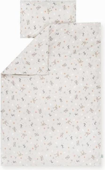 Produktbild Julius Zöllner Kinderbettwäsche Jersey Savanne Beige 100 x 135 + 40 x 60 cm
