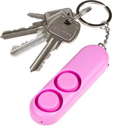 Actual product image Guard Personal alarm PIRANHA 2 sirens 130 dB pink (YC-001-PI)