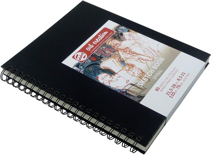 Actual product image Talens Spiral Sketchbook 21,7x28 (21.5 x 28 cm, Soft cover)