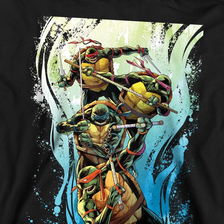 Immagine prodotto Teenage Mutant NT Cool Rainbow Warriors Felpa Adulto Unisex (XXL)