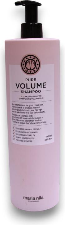 Immagine prodotto Maria Nila Cura e stile - Shampoo Pure Volume (1000 ml, Shampoo liquido)