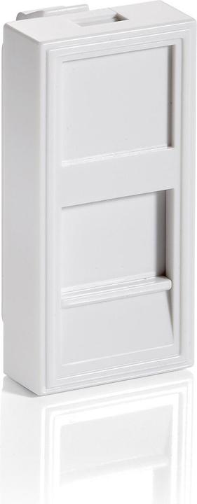 equip Unterputzdose Einsatz French 1 Keystone RAL9010