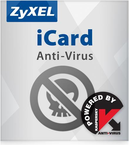 Image du produit Zyxel iCard Kaspersky AV USG110, 1 an