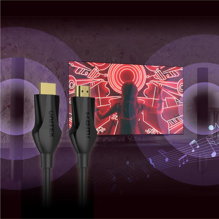 Produktbild Unitek KABEL HDMI 2.1 8K 4K @ 120HZ C11060BK-3M (3 m, HDMI)