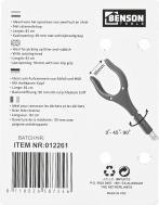 Produktbild Benson Aufnahmewerkzeug 82 cm Profi-Drehkopf (1 Stk.)