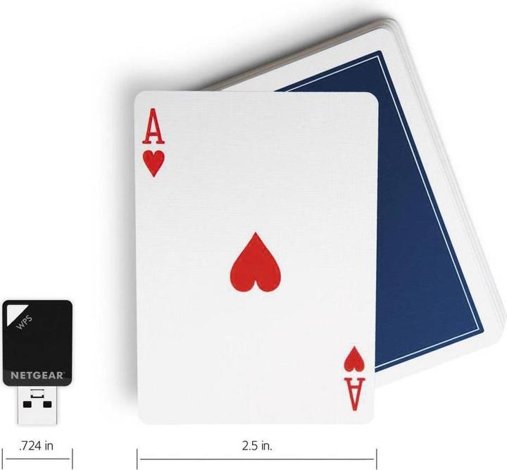 Actual product image Netgear A6100-100pes (USB 2.0)