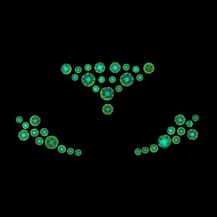 Actual product image Ouch! Body Jewelry Stickers - Face
