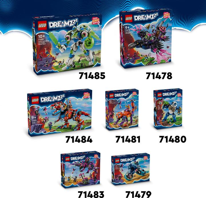 Produktbild LEGO Mateo und Z-Blob der Ritter-Mech (71485, LEGO Dreamzzz)