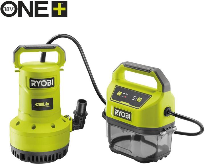 Produktbild Ryobi 18V vandens siurblys (Schmutzwasserpumpe)