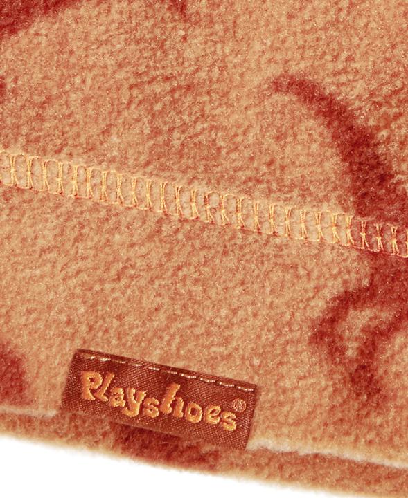 Produktbild Playshoes Mütze Fleece-Beanie Dinos Ocker Gr. 49 (49)