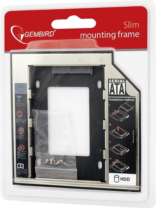 Actual product image Gembird MF-95-01 Hard Drive Backplane (5.25 inch) Control Panel