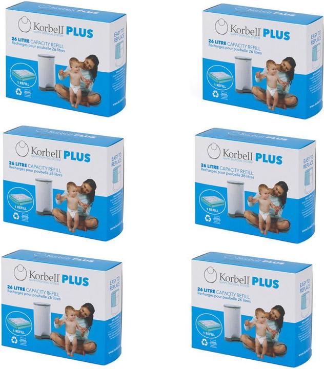 Korbell Nachfüllfolie Plus (6 x)