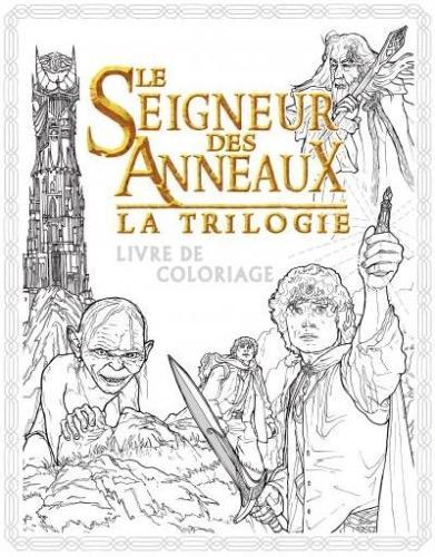 Produktbild Le seigneur des anneaux : la trilogie : livre de coloriage (Französisch, Caven Nicolette, 2016)