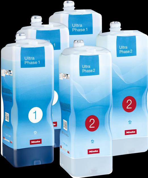 Actual product image Miele Replacement set cartridges UltraPhase 1+2 (Liquid detergent)