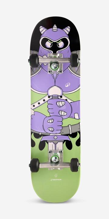 Image du produit Decathlon Planche de skate pour enfant 3-7 ans cp100 mini taille 7,25" skatopia vert (7.25")