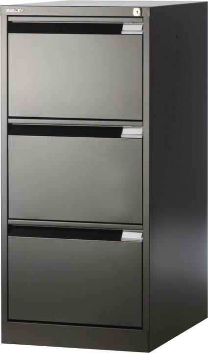 Image du produit Bisley Armoire pour dossiers suspendus à une voie avec 3 tiroirs (62 x 41,5 x 101,5 cm)