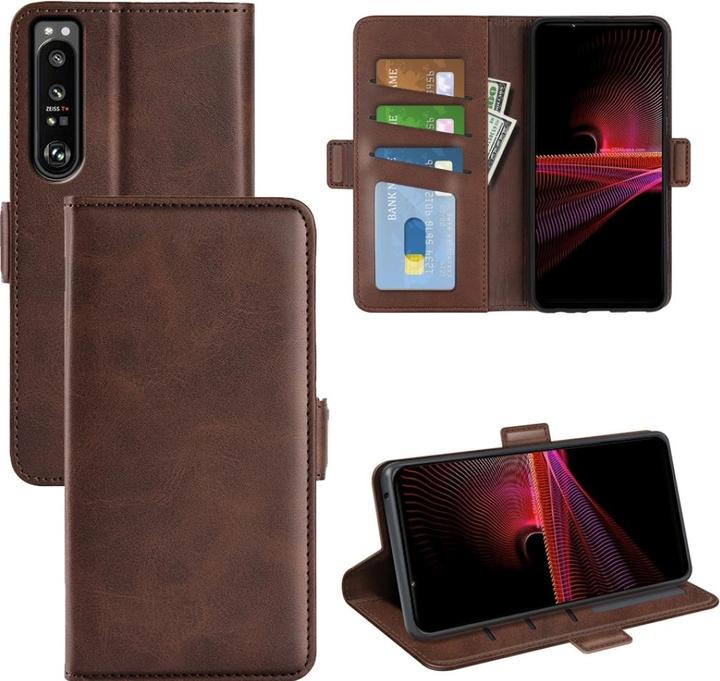Produktbild Screenguard Sony Xperia 1 IV CardLounge Lederhülle (Sony Xperia 1 IV)