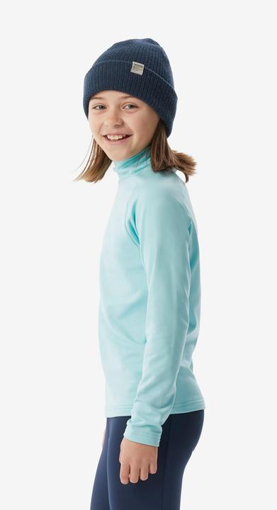 Immagine prodotto Wedze Camicia funzionale da sci per bambini a collo alto - BL 500 turchese (122)