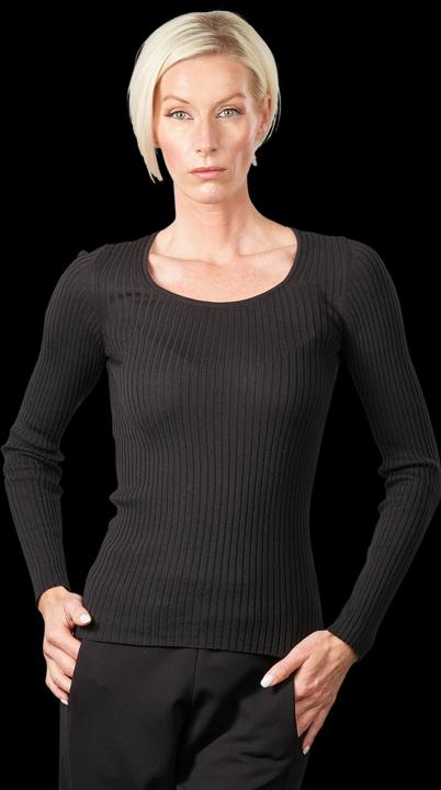 Armedangels Alaania Pullover Crew Neck Black (XL)