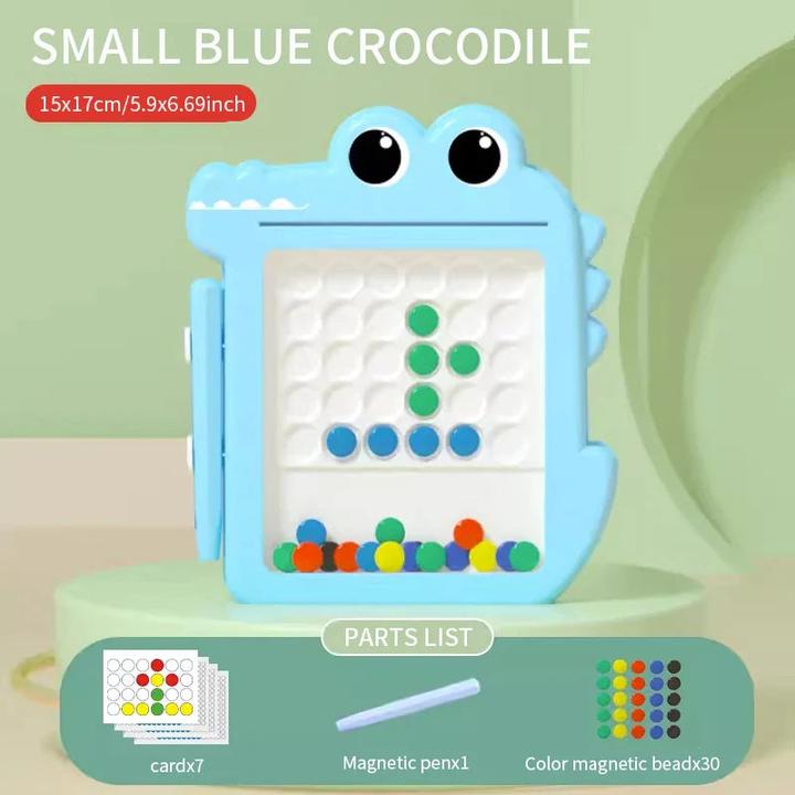 Image du produit Activity Board Stylo magnétique Tableau à dessin Enfants Jouets éducatifs, petit bleu