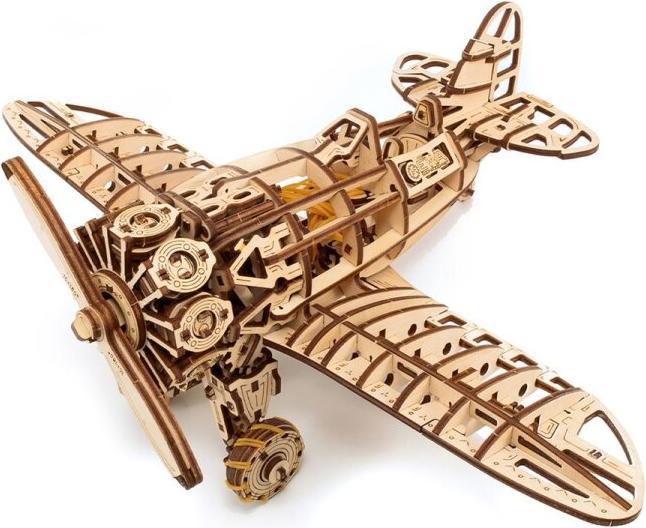 Eco Wood Art Flugzeug