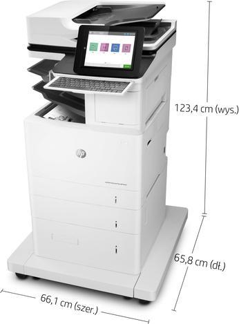 Actual product image HP LaserJet Enterprise Flow MFP M636z Printer (Laser, Black and white)
