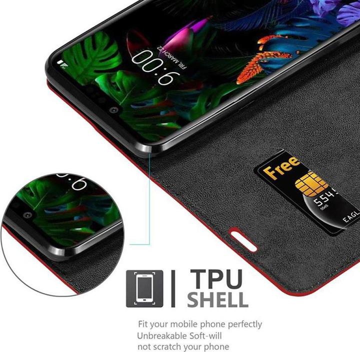 Produktbild Cadorabo Book Invisible Magnet Cover (LG G8s)